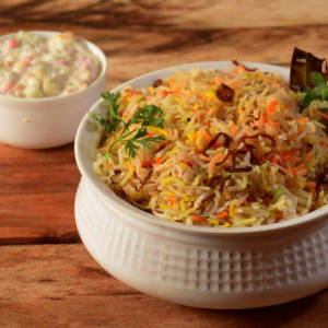 Choudhary Spl. Biryani With Raita