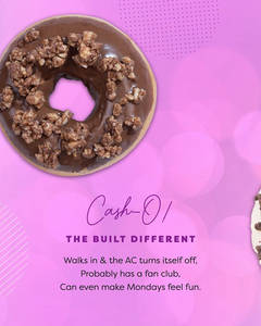 Milk Chocolate & Cashew Donut