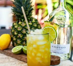 Lime pineapple juice