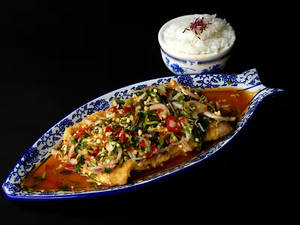 Fish In Thai Hearbs