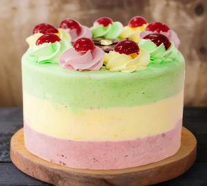 Eggless Cassatta Cake