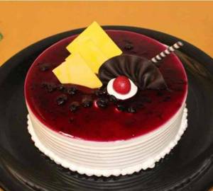 Vanilla Bluberry Cake