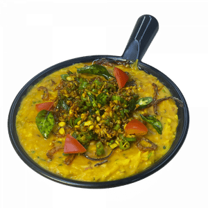 Dal Khichdi With Tadka