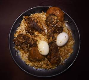 Mutton Biriyani Family Pack [4Pcs Mutton /520Gm] 3000Ml Container