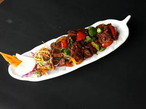 Crispy Lotus Stem In Roasted Chilli Paste