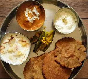 Navratri Simple Thali