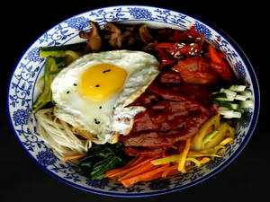 Korean Bibimbap Chicken