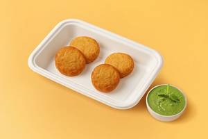 Upvas Pattice and Green Chutney