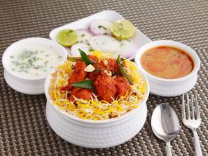 Chicken combo biryani