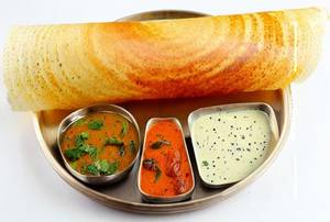 Cheese paneer plain dosa