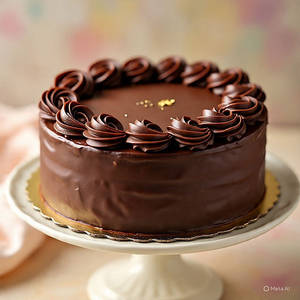 Milk Chocolate Premium Cake [Eggless]