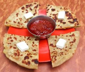 Paneer paratha