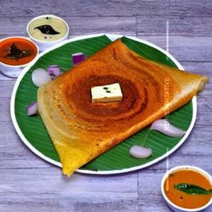 Paneer pav bhaji dosa