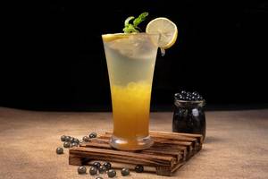Passion Fruit Bubble Tea