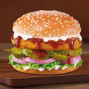 Korean Burst Veg Burger