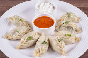 Paneer steamed momos [8 pieces]