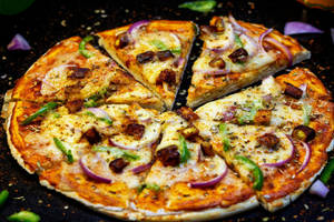 Paneer Tikka Pizza