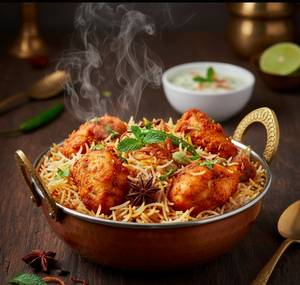 Chicken Dum Biryani [Half]