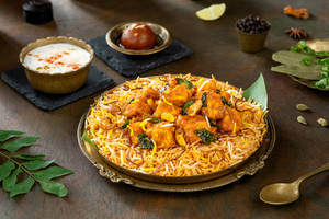 Shahi Paneer (special Paneer Hyderabadi Biryani-serve-1)