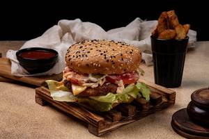 Molten Cheese Burger