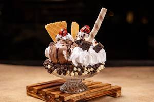 Naughty Hot Fudge Sundae