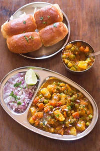 Khada Pav Bhaji