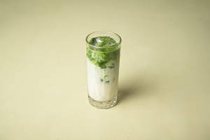 Iced Japanese Matcha Latte
