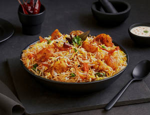 Aloo & Veg Dum Biryani