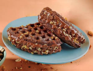 Brownie Almond Waffle Exotic