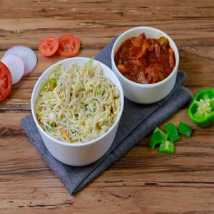 Egg Noodles + 4 Pcs Chilli Chicken
