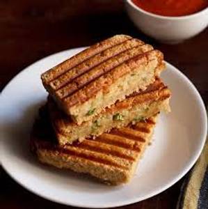 Paneer grilled sandwich