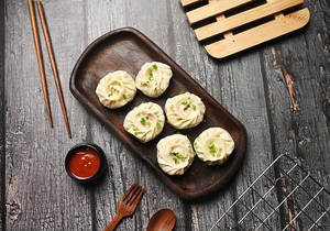 Steamed Momo [6 Pieces]