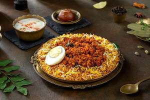 Keema-e-daastani Biryani ( Keema Biryani - Serve -1 )