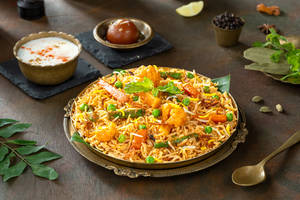 Shahi Subz Dum Biryani ( Veg Dum Biryani - Serve - 1)
