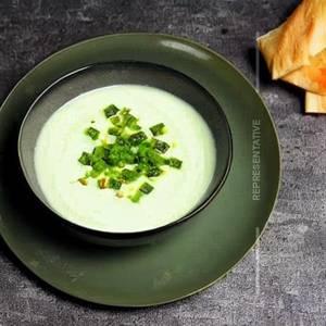Mint carrot soup