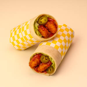 Korean Chicken Wrap
