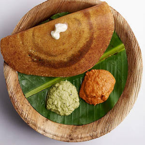Plain Garlic Roast Benne Dosa (ghee)
