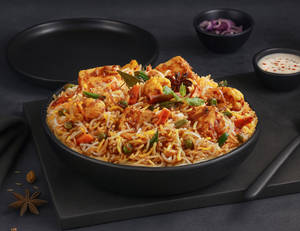 Paneer & Subz Dum Biryani