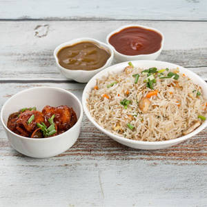 Chilli Chicken & Fried Rice Combo
