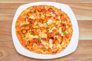 Paneer tandoori pizza