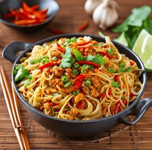 Chilli garlic noodles