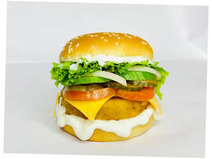 Cheese Loaded Veg Burger