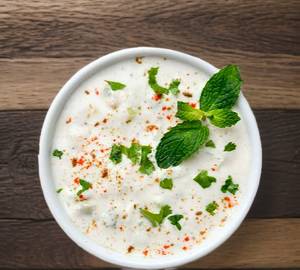 Veg Rayata with  Tadka