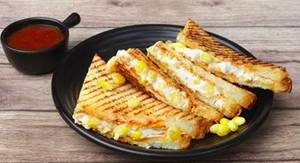 Cheese Corn Sandwich [2 Slices, Serves 1]