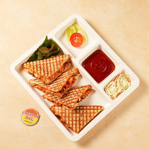 Paneer Tikka Sandwich-grilled