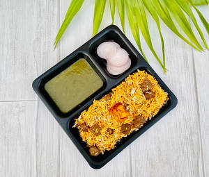 Veg Biryani With Kabab Paratha