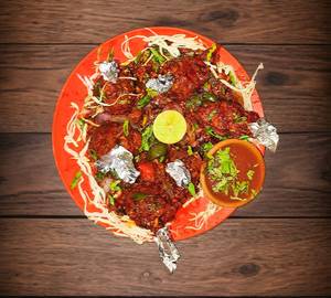 Chicken lolypop schezwan fry [8 pieces]