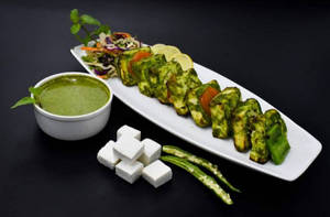 Paneer Hariyali Tikka