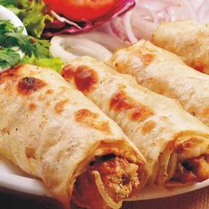 Maalai Chaap Roll ( Delhi-style)