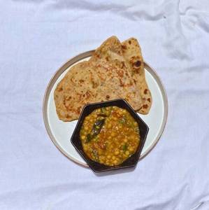 Paratha with Curry